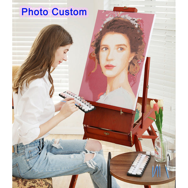 Custom Paint by Numbers - Create Your Own Photo Painting