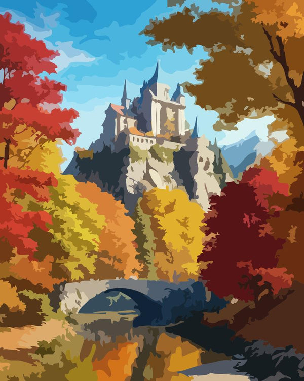 Fantasy Castle - Paint By Numbers