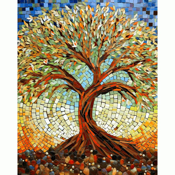 Mosaic Tree | Diamond Painting Kits
