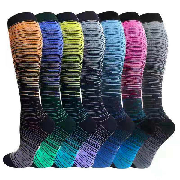 7 Pairs Compression Socks for Women and Men