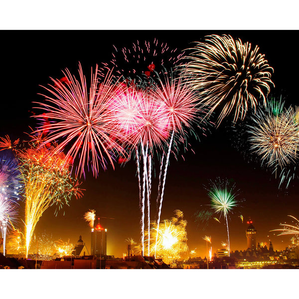 Fireworks In The Sky | Diamond Painting Kits