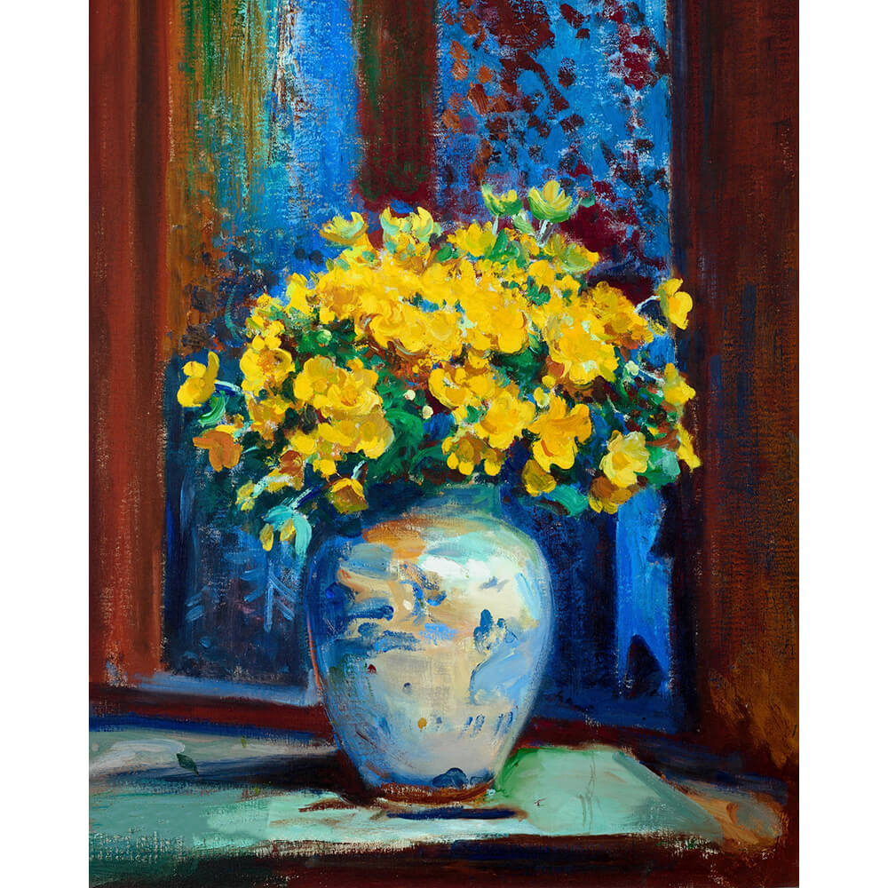 Paint By Numbers - Marsh Marigold Flowers