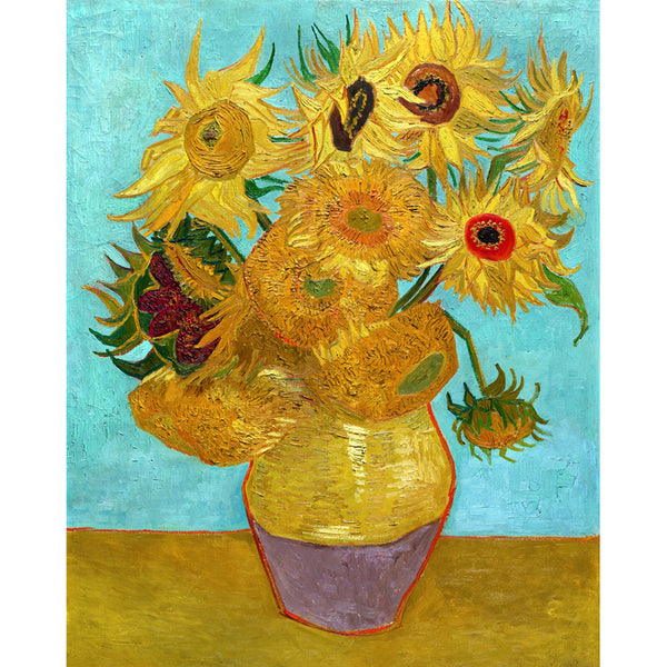 DIY Diamond Painting Kit - Van Gogh Twelve Sunflowers | Diamond Art Kits
