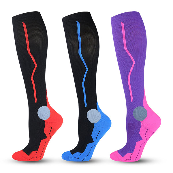 Compression Stocking Socks for Women & Men Athletic for Running Nurses Shin Splints Flight Travel