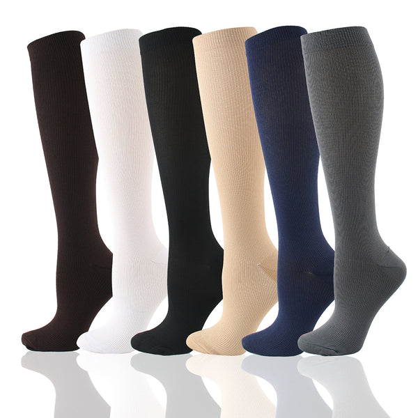 6 Pairs Compression Socks for Women & Men