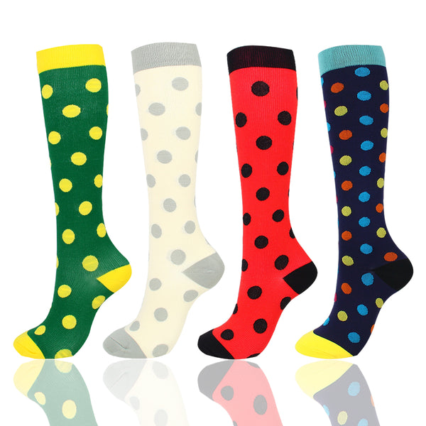4 Pairs Compression Stocking Socks